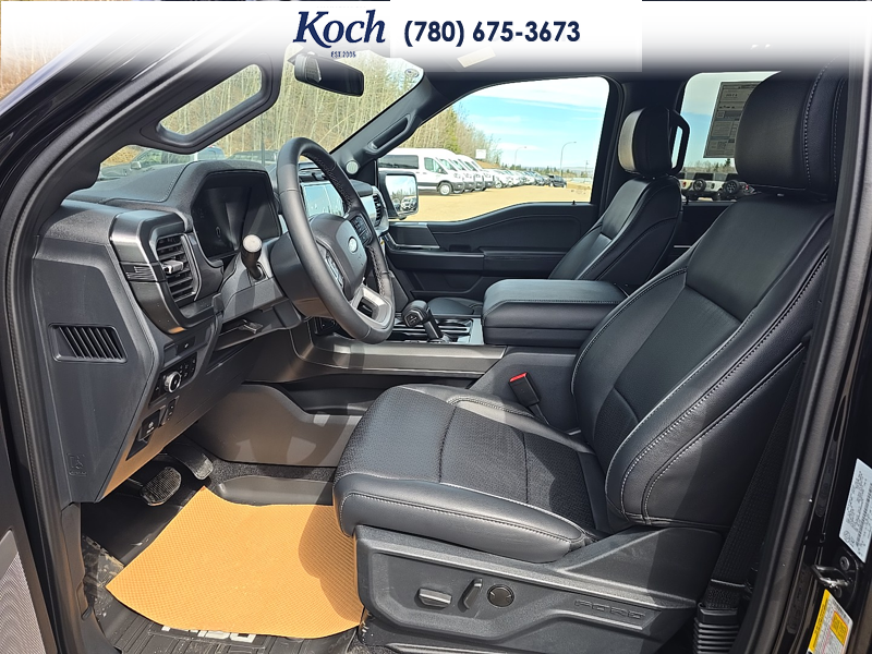 NEW 2026 Ford F-150 LARIAT - Agate Black Exterior / BLACK Interior - $82,185 - Stock #A26092 - VIN 1FTFW5L80TKD43875 - Photo 17