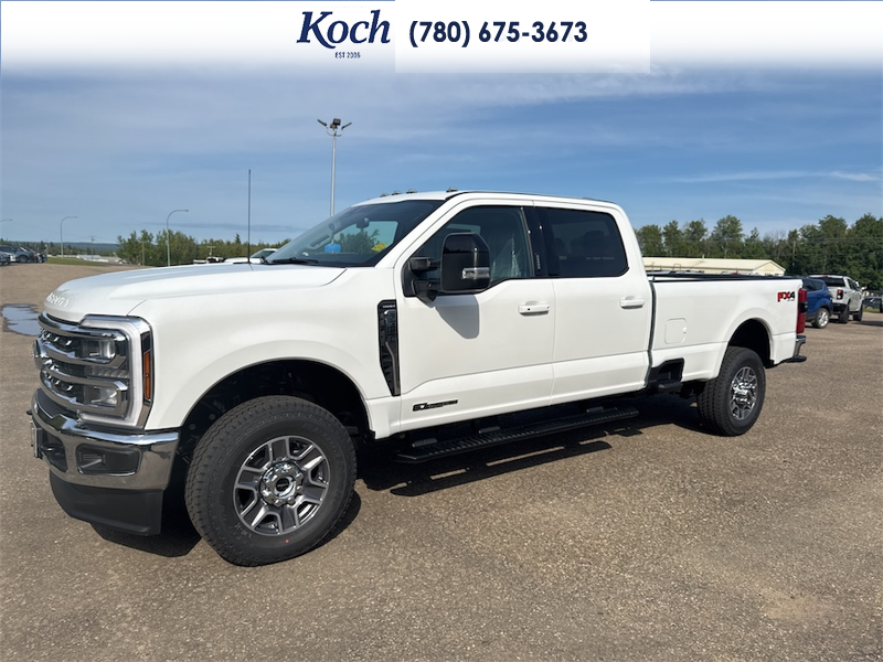 NEW 2026 Ford F-350 Super Duty Lariat - Star White Tri-Coat Exterior / BAJA, FRONT ACTIVEX TRIMMED 40/CONSOLE/40 SEATS Interior - $112,478 - Stock #A26239 - VIN 1FT8W3BT8TEF40116 - Photo 5