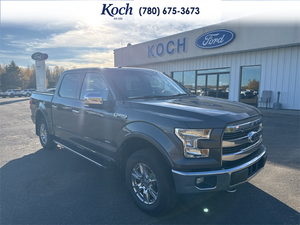 USED 2016 Ford F-150 Lariat - Magnetic Grey Exterior - $30,995 - Stock #AR662A - VIN 1FTEW1EP6GKE52484