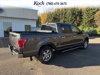 USED 2016 Ford F-150 Lariat - Magnetic Grey Exterior - $30,995 - Stock #AR662A - VIN 1FTEW1EP6GKE52484