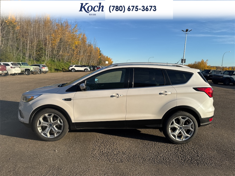 USED 2019 Ford Escape Titanium 4WD - White Exterior / UNKNOWN Interior - $9,495 - Stock #AR565A - VIN 1FMCU9J90KUC16134 - Photo 7