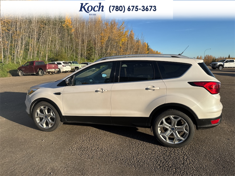 USED 2019 Ford Escape Titanium 4WD - White Exterior / UNKNOWN Interior - $9,495 - Stock #AR565A - VIN 1FMCU9J90KUC16134 - Photo 8
