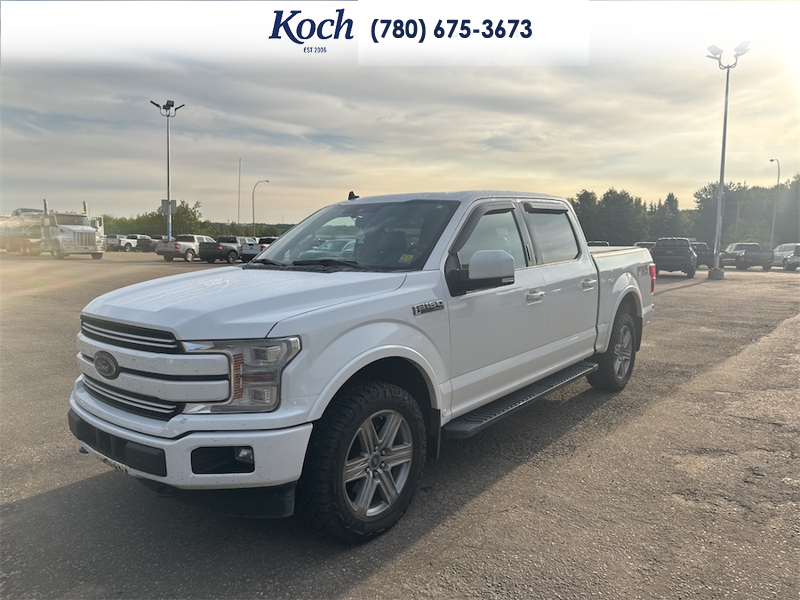 USED 2019 Ford F-150 CREW CAB PICKUP - Oxford White Exterior / UNKNOWN Interior - $25,995 - Stock #A26241A - VIN 1FTEW1E41KFB52262 - Photo 4