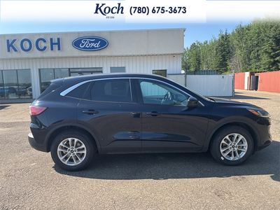 USED 2021 Ford Escape SE AWD - Antimatter Blue Metallic Exterior - $23,995 - Stock #A26189A - VIN 1FMCU9G69MUA20810