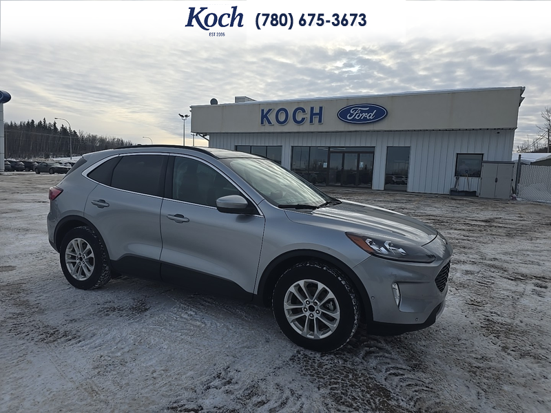 USED 2021 Ford Escape Titanium Hybrid AWD - Silver Exterior - $27,095 - Stock #AR559 - VIN 1FMCU9DZ5MUA24772 - Photo 1