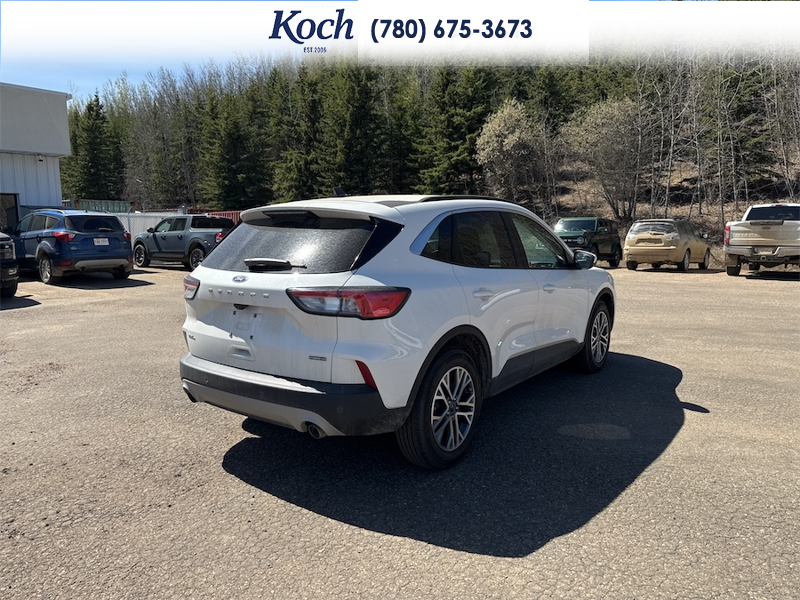 USED 2021 Ford Escape SEL Hybrid AWD - White Exterior - $23,995 - Stock #A26045A - VIN 1FMCU9CZ5MUA88019 - Photo 2