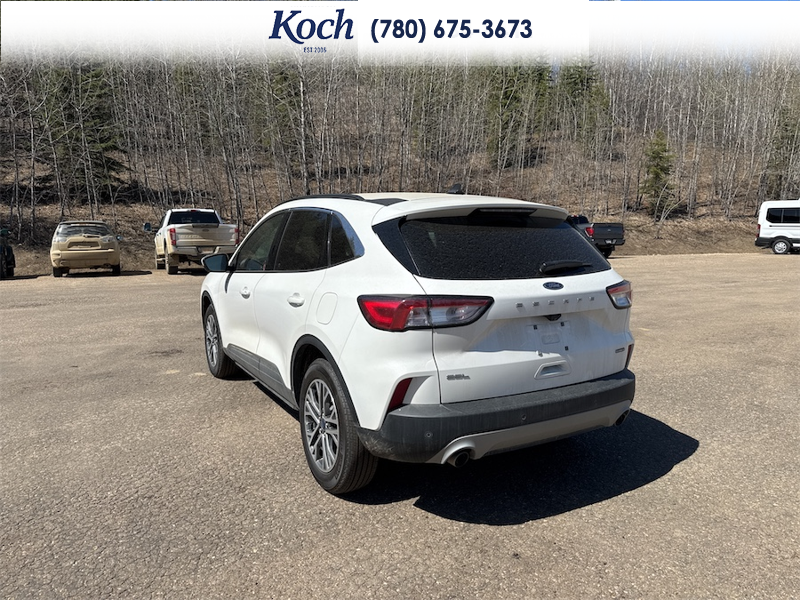 USED 2021 Ford Escape SEL Hybrid AWD - White Exterior - $23,995 - Stock #A26045A - VIN 1FMCU9CZ5MUA88019 - Photo 3