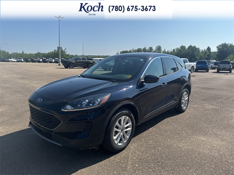 USED 2021 Ford Escape SE AWD - Antimatter Blue Metallic Exterior - $23,995 - Stock #A26189A - VIN 1FMCU9G69MUA20810 - Photo 4