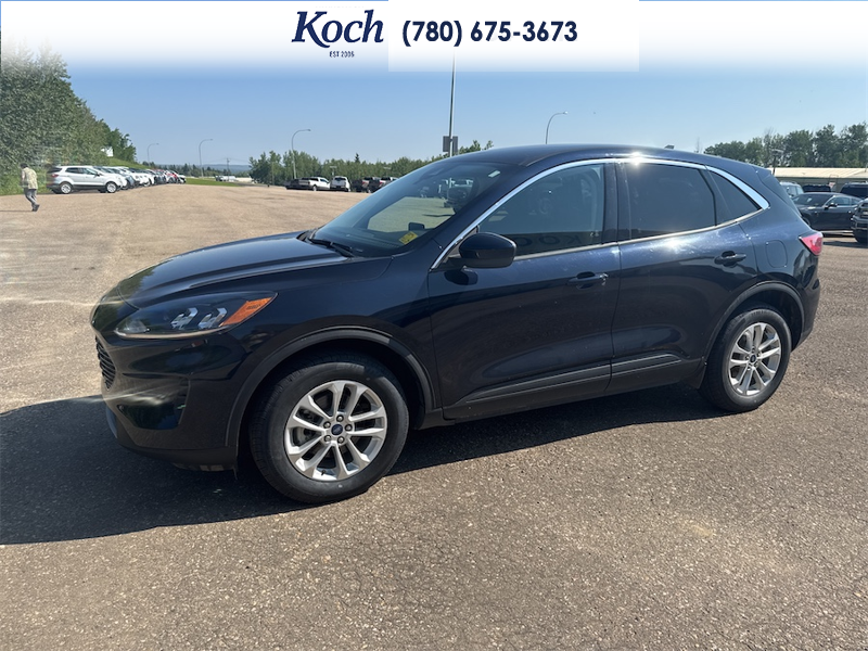 USED 2021 Ford Escape SE AWD - Antimatter Blue Metallic Exterior - $23,995 - Stock #A26189A - VIN 1FMCU9G69MUA20810 - Photo 6