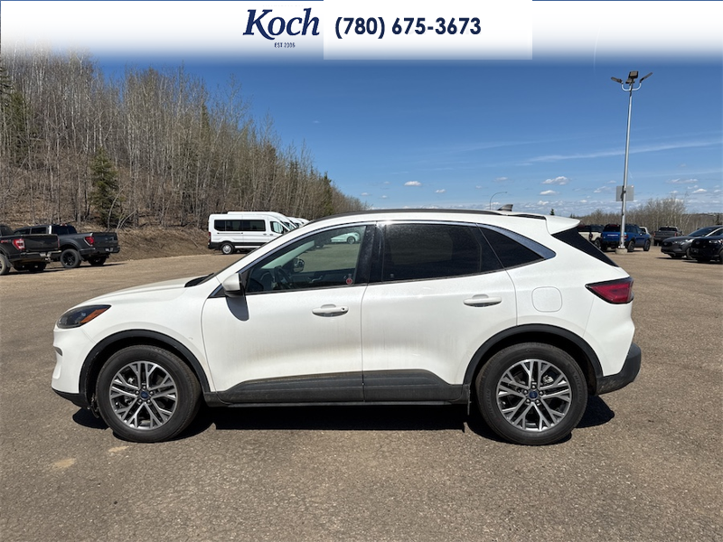 USED 2021 Ford Escape SEL Hybrid AWD - White Exterior - $23,995 - Stock #A26045A - VIN 1FMCU9CZ5MUA88019 - Photo 7