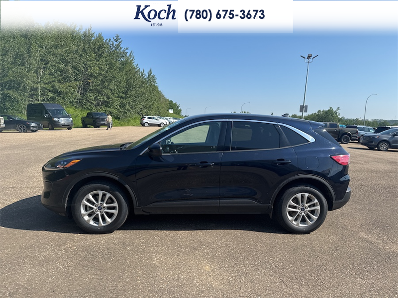 USED 2021 Ford Escape SE AWD - Antimatter Blue Metallic Exterior - $23,995 - Stock #A26189A - VIN 1FMCU9G69MUA20810 - Photo 7