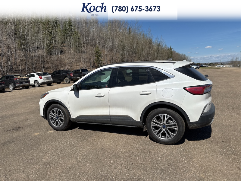 USED 2021 Ford Escape SEL Hybrid AWD - White Exterior - $23,995 - Stock #A26045A - VIN 1FMCU9CZ5MUA88019 - Photo 8