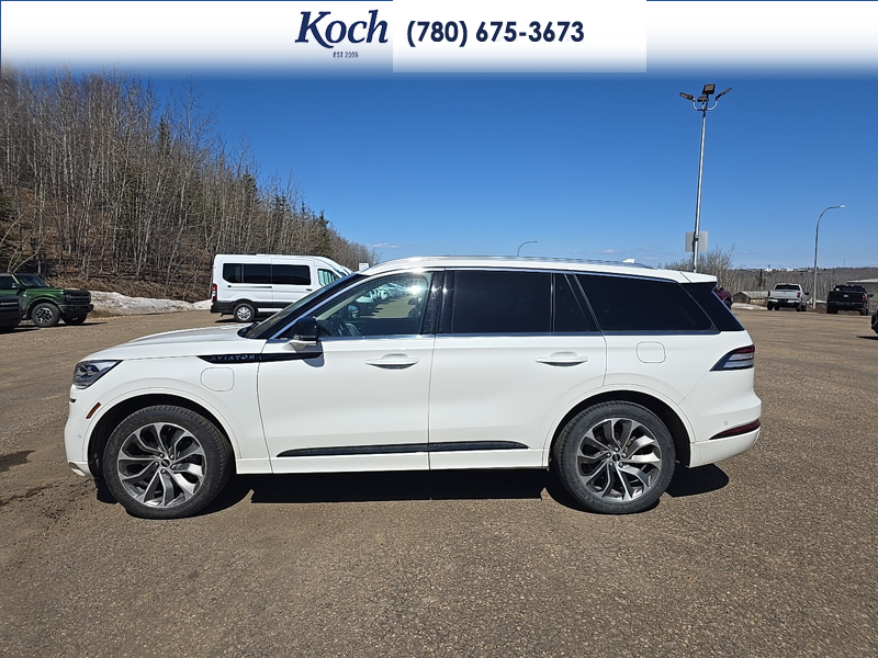 USED 2021 Lincoln Aviator Grand Touring - White Exterior - $59,995 - Stock #AR601 - VIN 5LMYJ8XY1MNL01629 - Photo 7
