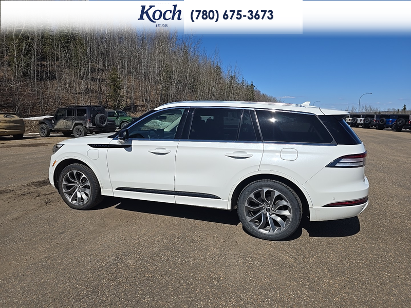 USED 2021 Lincoln Aviator Grand Touring - White Exterior - $59,995 - Stock #AR601 - VIN 5LMYJ8XY1MNL01629 - Photo 8