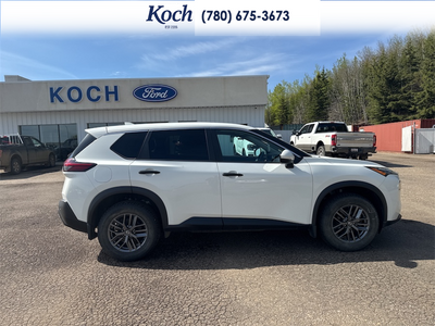 USED 2021 Nissan Rogue BASE - White Exterior - $23,945 - Stock #A25219B - VIN 5N1AT3AB9MC745214