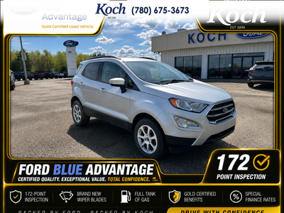 USED 2022 Ford EcoSport SE Certified Pre-Owned - Moondust Silver Metallic Exterior - $23,695 - Stock #A25268A - VIN MAJ6S3GL0NC472880