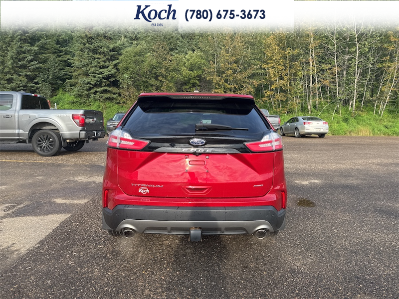 USED 2022 Ford Edge Titanium - Red Exterior - $33,995 - Stock #AR636 - VIN 2FMPK4K96NBA49555 - Photo 10