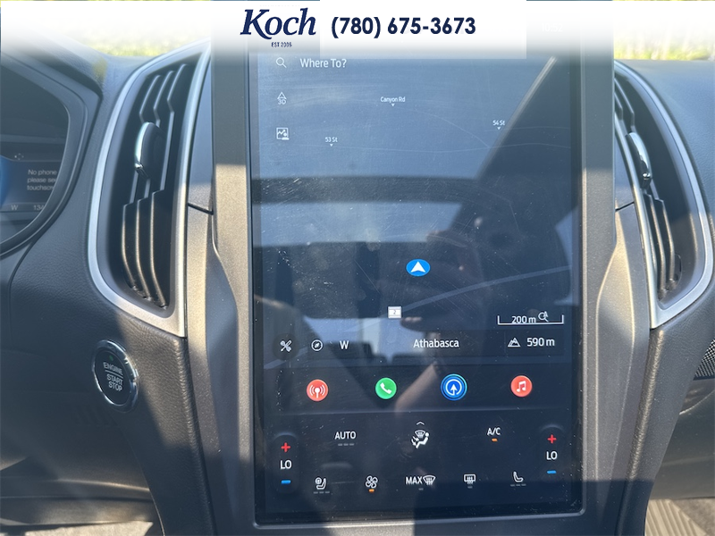 USED 2022 Ford Edge ST Line - Agate Black Exterior / EBONY ACTIVEX Interior - $26,995 - Stock #A26215A - VIN 2FMPK4J98NBA00584 - Photo 11