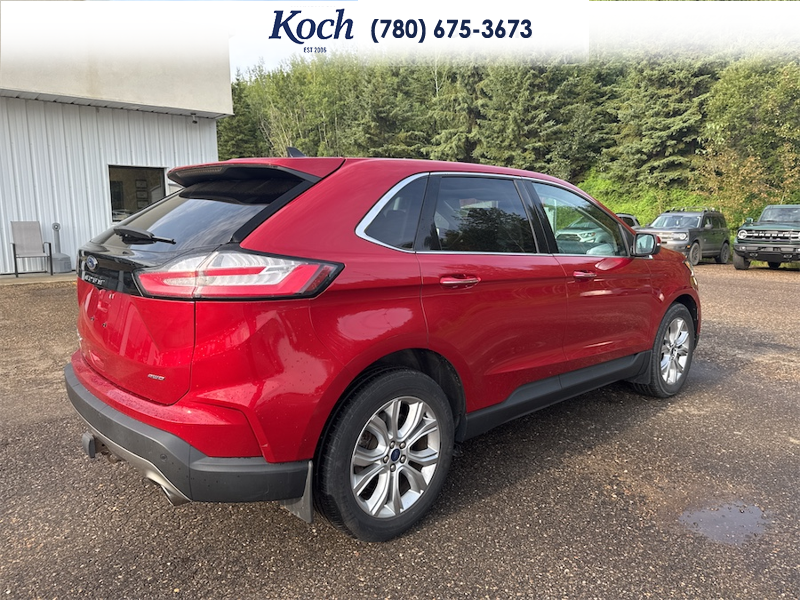 USED 2022 Ford Edge Titanium - Red Exterior - $33,995 - Stock #AR636 - VIN 2FMPK4K96NBA49555 - Photo 11