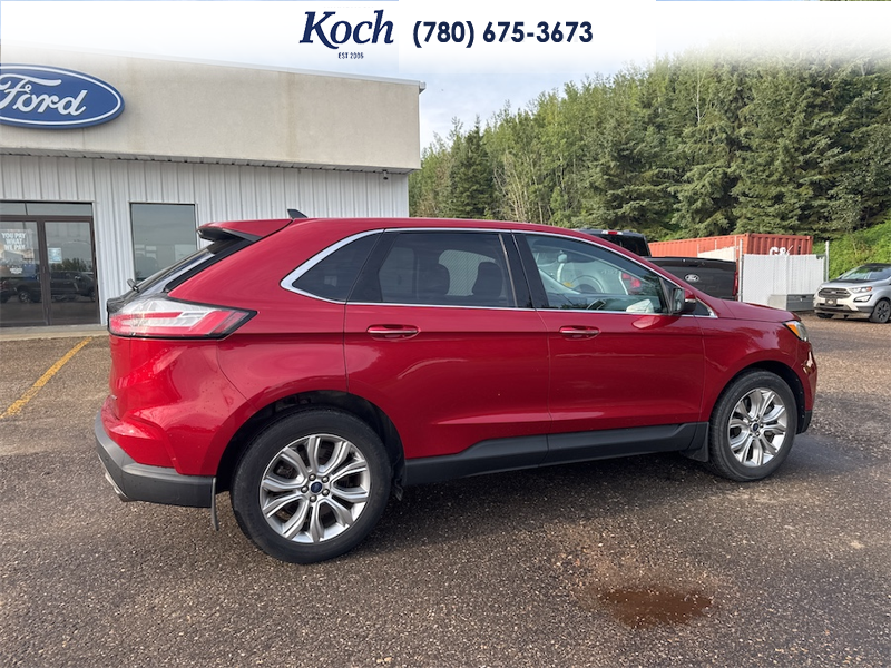 USED 2022 Ford Edge Titanium - Red Exterior - $33,995 - Stock #AR636 - VIN 2FMPK4K96NBA49555 - Photo 12
