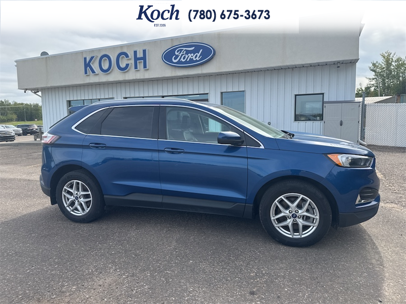 USED 2022 Ford Edge SEL - Blue Exterior - $26,995 - Stock #AR646 - VIN 2FMPK4J93NBA83986 - Photo 14