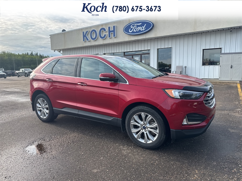 USED 2022 Ford Edge Titanium - Red Exterior - $33,995 - Stock #AR636 - VIN 2FMPK4K96NBA49555 - Photo 15