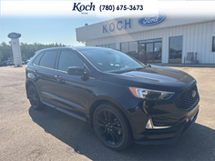 USED 2022 Ford Edge ST Line - Agate Black Exterior / EBONY ACTIVEX Interior - $26,995 - Stock #A26215A - VIN 2FMPK4J98NBA00584