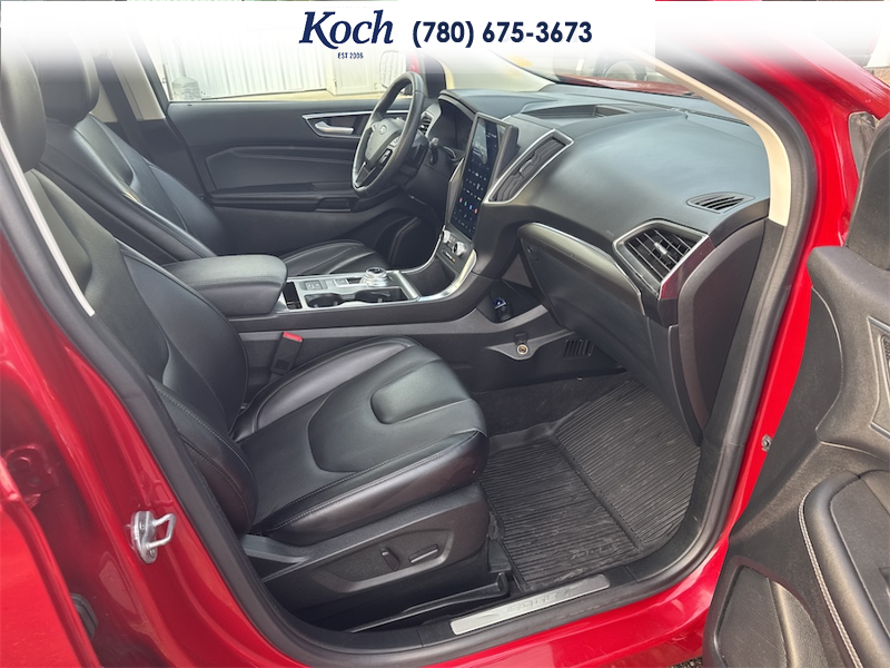 USED 2022 Ford Edge Titanium - Red Exterior - $33,995 - Stock #AR636 - VIN 2FMPK4K96NBA49555 - Photo 21