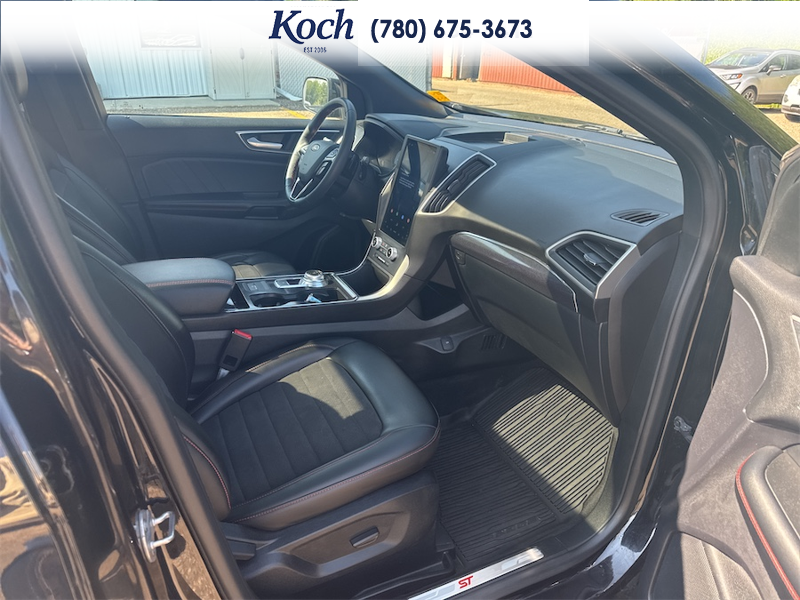 USED 2022 Ford Edge ST Line - Agate Black Exterior / EBONY ACTIVEX Interior - $26,995 - Stock #A26215A - VIN 2FMPK4J98NBA00584 - Photo 24