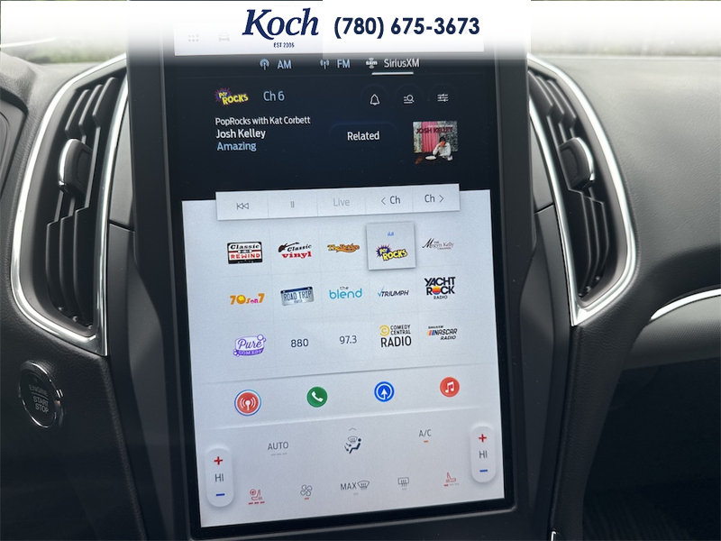 USED 2022 Ford Edge Titanium - Carbonized Grey Metallic Exterior - $29,995 - Stock #A26193A - VIN 2FMPK4K96NBA29158 - Photo 25