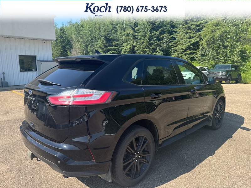 USED 2022 Ford Edge ST Line - Agate Black Exterior / EBONY ACTIVEX Interior - $26,995 - Stock #A26215A - VIN 2FMPK4J98NBA00584 - Photo 2