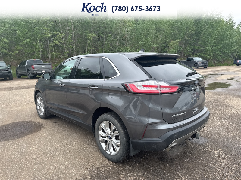 USED 2022 Ford Edge Titanium - Carbonized Grey Metallic Exterior - $29,995 - Stock #A26193A - VIN 2FMPK4K96NBA29158 - Photo 3