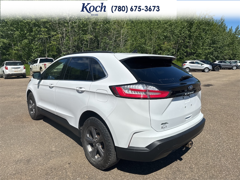 USED 2022 Ford Edge SEL - White Exterior - $29,995 - Stock #AR627 - VIN 2FMPK4J98NBA48165 - Photo 3