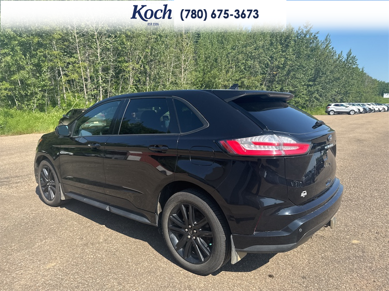 USED 2022 Ford Edge ST Line - Agate Black Exterior / EBONY ACTIVEX Interior - $26,995 - Stock #A26215A - VIN 2FMPK4J98NBA00584 - Photo 3