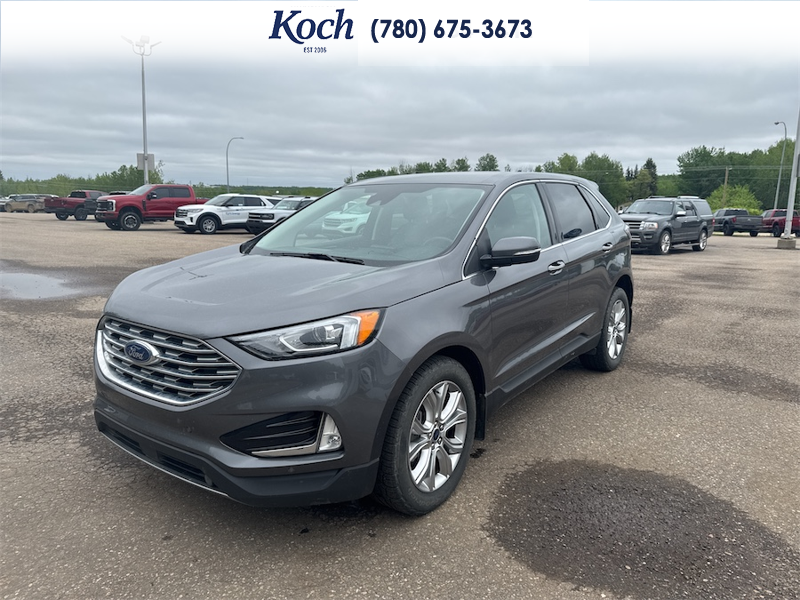USED 2022 Ford Edge Titanium - Carbonized Grey Metallic Exterior - $29,995 - Stock #A26193A - VIN 2FMPK4K96NBA29158 - Photo 4