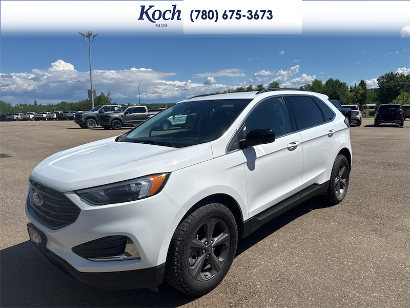 USED 2022 Ford Edge SEL - White Exterior - $29,995 - Stock #AR627 - VIN 2FMPK4J98NBA48165 - Photo 4
