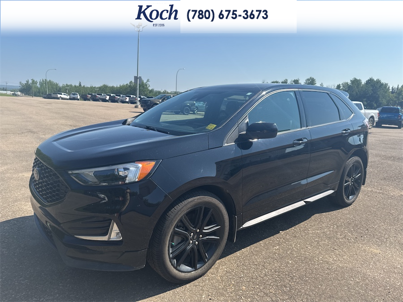 USED 2022 Ford Edge ST Line - Agate Black Exterior / EBONY ACTIVEX Interior - $26,995 - Stock #A26215A - VIN 2FMPK4J98NBA00584 - Photo 4