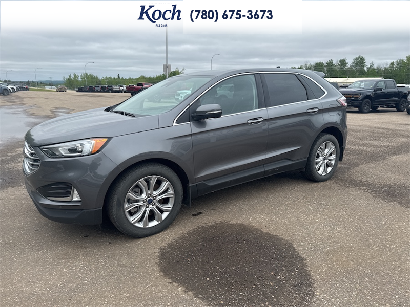 USED 2022 Ford Edge Titanium - Carbonized Grey Metallic Exterior - $29,995 - Stock #A26193A - VIN 2FMPK4K96NBA29158 - Photo 5