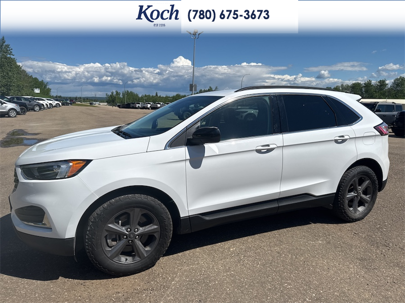 USED 2022 Ford Edge SEL - White Exterior - $29,995 - Stock #AR627 - VIN 2FMPK4J98NBA48165 - Photo 5