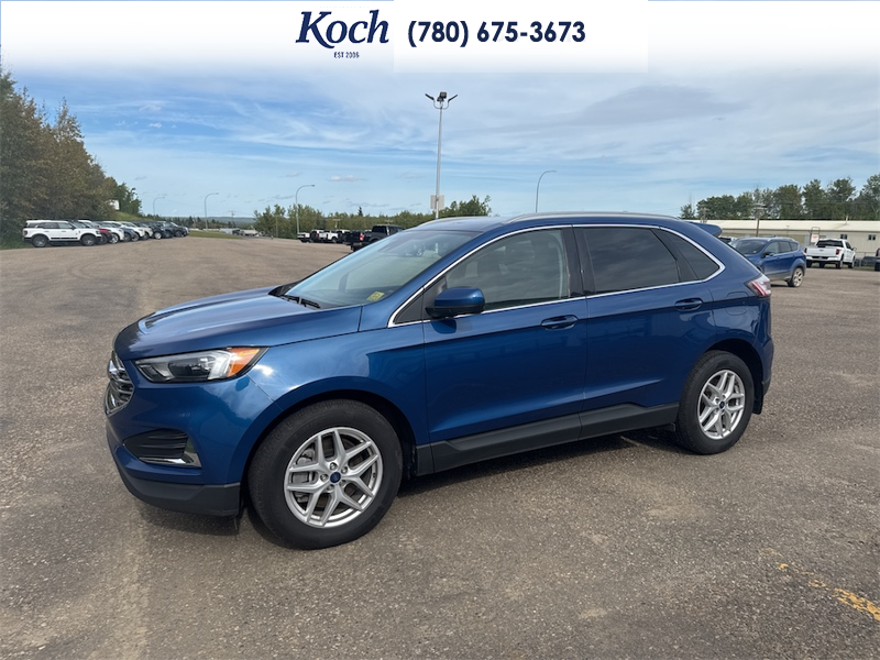 USED 2022 Ford Edge SEL - Blue Exterior - $26,995 - Stock #AR646 - VIN 2FMPK4J93NBA83986 - Photo 5