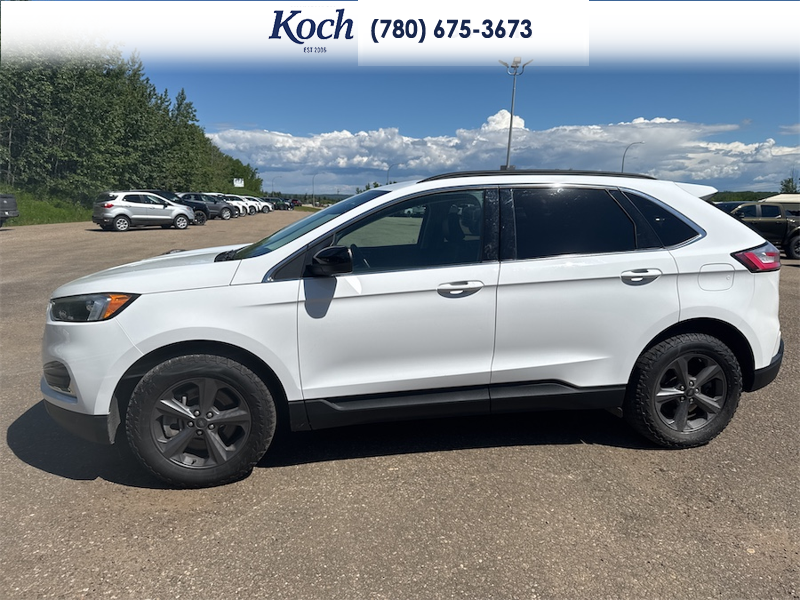 USED 2022 Ford Edge SEL - White Exterior - $29,995 - Stock #AR627 - VIN 2FMPK4J98NBA48165 - Photo 6