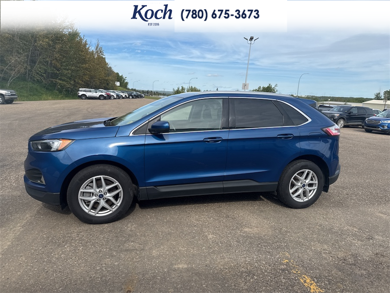 USED 2022 Ford Edge SEL - Blue Exterior - $26,995 - Stock #AR646 - VIN 2FMPK4J93NBA83986 - Photo 6