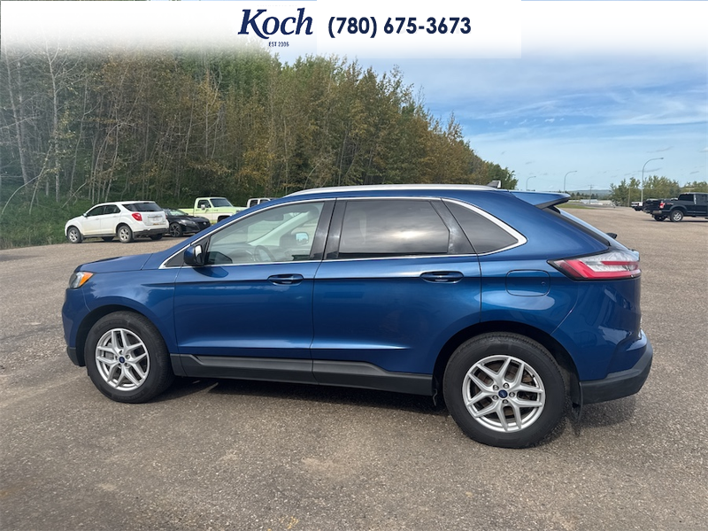 USED 2022 Ford Edge SEL - Blue Exterior - $26,995 - Stock #AR646 - VIN 2FMPK4J93NBA83986 - Photo 8