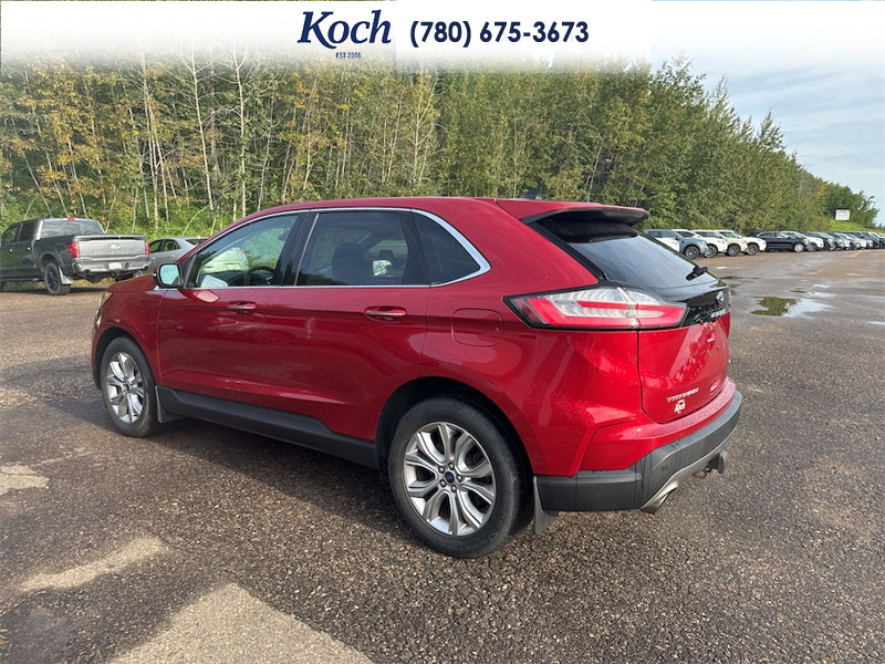 USED 2022 Ford Edge Titanium - Red Exterior - $33,995 - Stock #AR636 - VIN 2FMPK4K96NBA49555 - Photo 9
