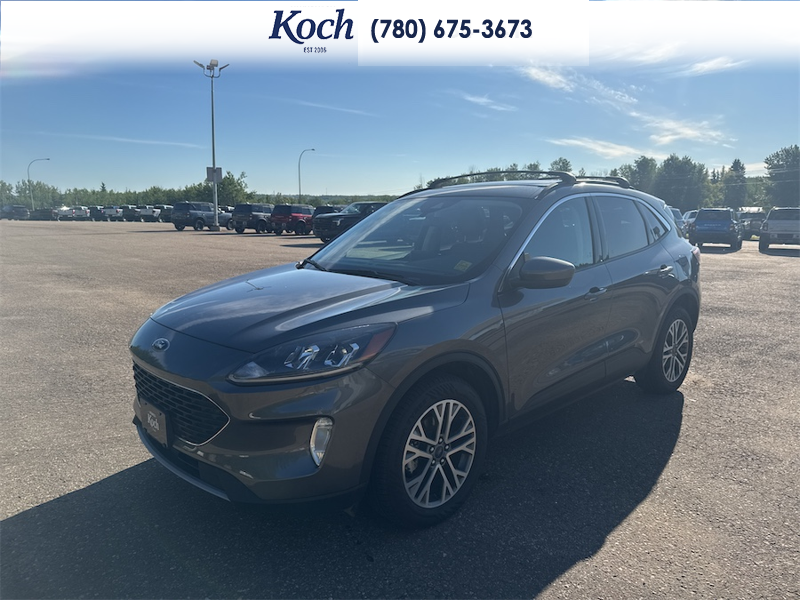 USED 2022 Ford Escape SEL AWD - Grey Exterior - $23,250 - Stock #AR624 - VIN 1FMCU9H6XNUA49927 - Photo 4