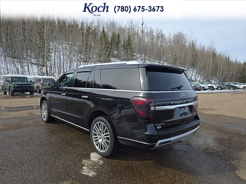 USED 2022 Ford Expedition Platinum Max - Black Exterior - $58,995 - Stock #A26114A - VIN 1FMJK1MT9NEA21475 - Photo 3