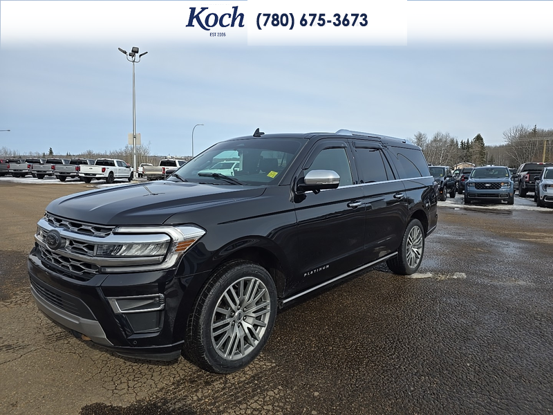 USED 2022 Ford Expedition Platinum Max - Black Exterior - $58,995 - Stock #A26114A - VIN 1FMJK1MT9NEA21475 - Photo 4