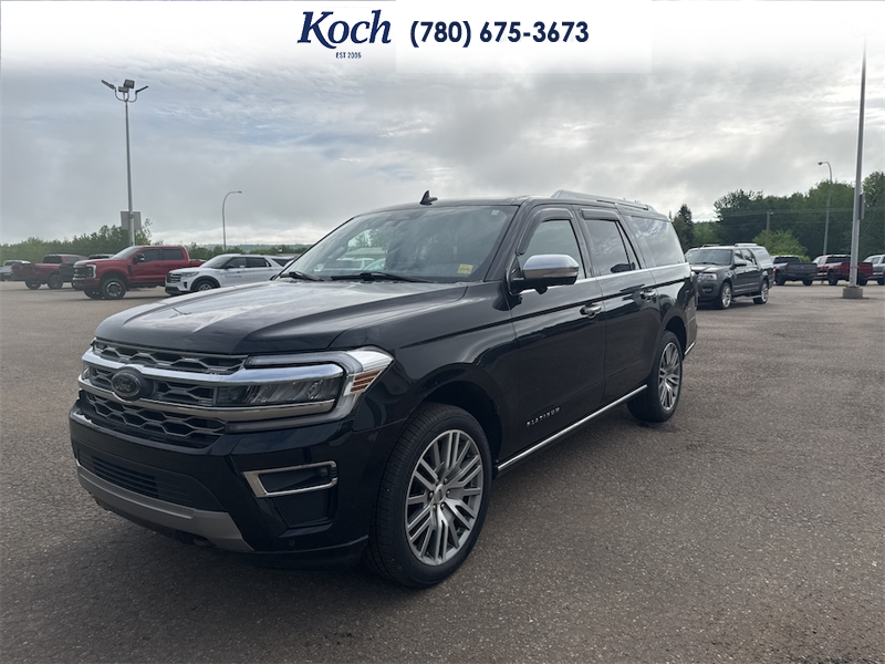 USED 2022 Ford Expedition Platinum Max - Black Exterior - $58,995 - Stock #A26114A - VIN 1FMJK1MT9NEA21475 - Photo 4