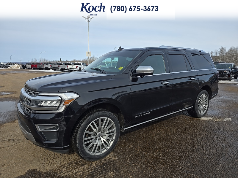 USED 2022 Ford Expedition Platinum Max - Black Exterior - $58,995 - Stock #A26114A - VIN 1FMJK1MT9NEA21475 - Photo 5