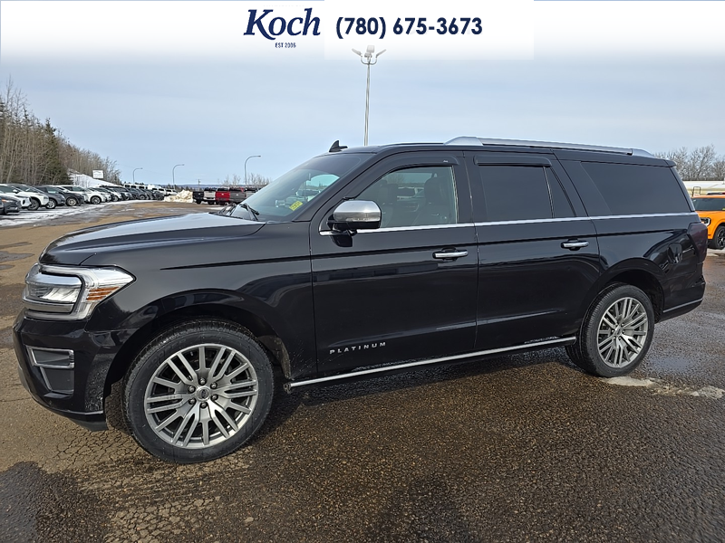 USED 2022 Ford Expedition Platinum Max - Black Exterior - $58,995 - Stock #A26114A - VIN 1FMJK1MT9NEA21475 - Photo 6